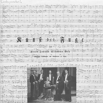 Johann Sebastian Bach : Die Kunst Der Fuge (2xLP, Mono)