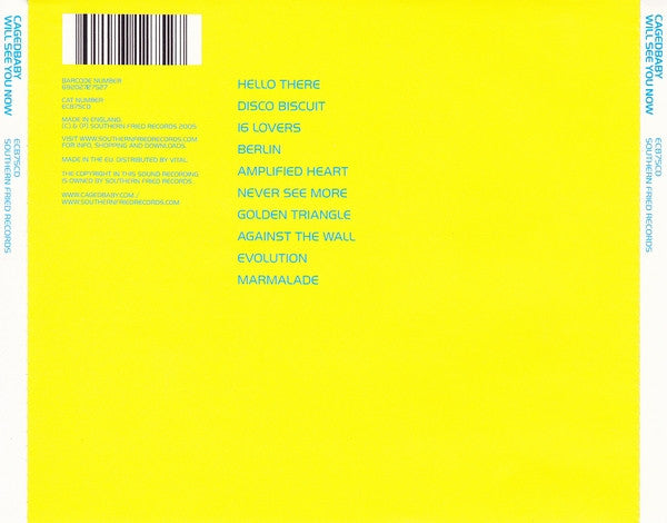 Cagedbaby : Will See You Now (CD, Album)