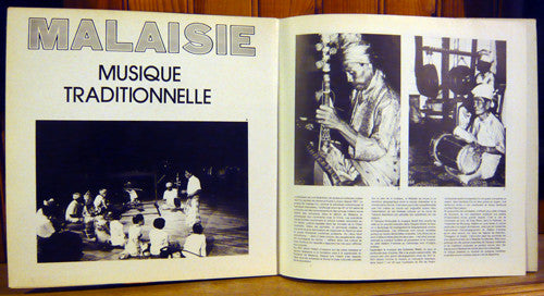 Various : Malaisie - Musique Traditionnelle (LP, Album, Gat)