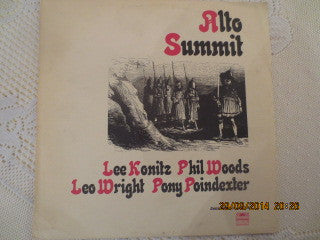 Lee Konitz / Pony Poindexter / Phil Woods / Leo Wright : Alto Summit (LP, Album)