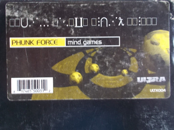 Phunk Phorce* : Mind Games (12")
