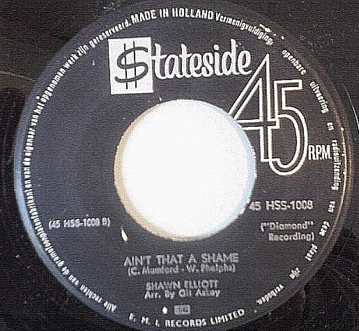 Shawn Elliott : Goodbye My Lover (7", Single)