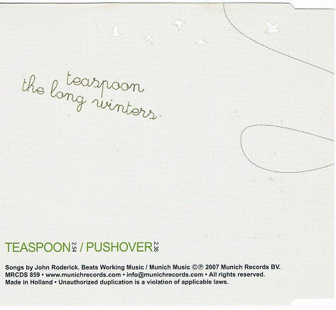 The Long Winters : Teaspoon (CD, Single)