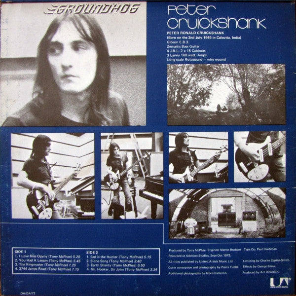 The Groundhogs : Hogwash (LP, Album)