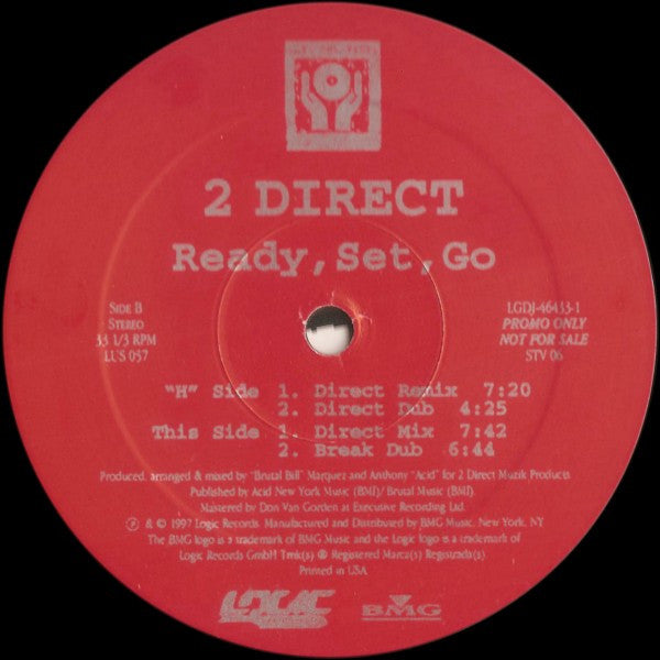 2 Direct : Ready, Set, Go (12", Promo)