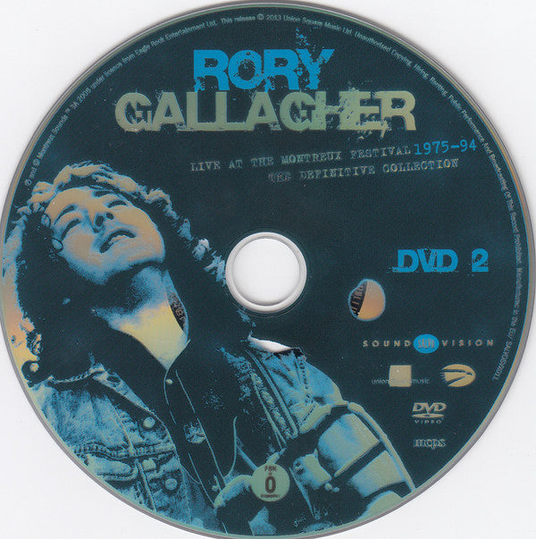 Rory Gallagher : Live At Montreux Festival 1975-94 (CD, Comp + 2xDVD-V)