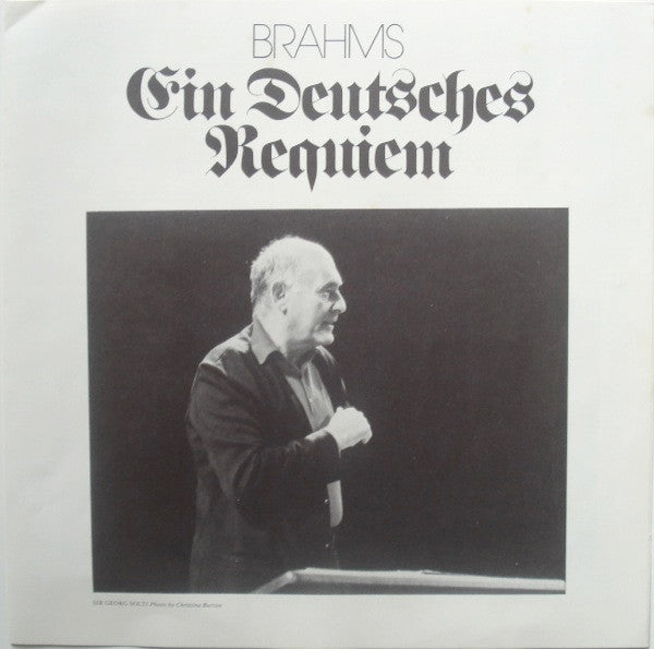 Johannes Brahms, Kiri Te Kanawa, Bernd Weikl, Chicago Symphony Orchestra & Chicago Symphony Chorus, Georg Solti : Ein Deutsches Requiem = Un Requiem Allemand / Variations On A Theme By Haydn (2xLP, Album + Box)