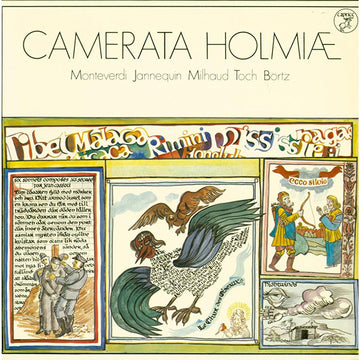 Camerata Holmiæ, Claudio Monteverdi, Clément Janequin, Darius Milhaud, Ernst Toch, Daniel Börtz : Camerata Holmiæ (LP, Album)