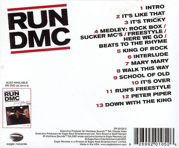 Run-DMC : Live At Montreux 2001 (CD, Album)