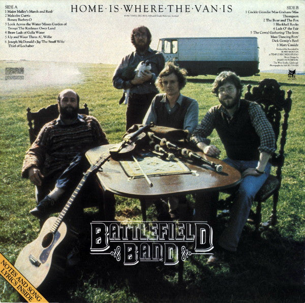 Battlefield Band : Home Is Where The Van Is (LP)