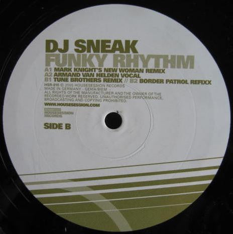 DJ Sneak : Funky Rhythm (12")