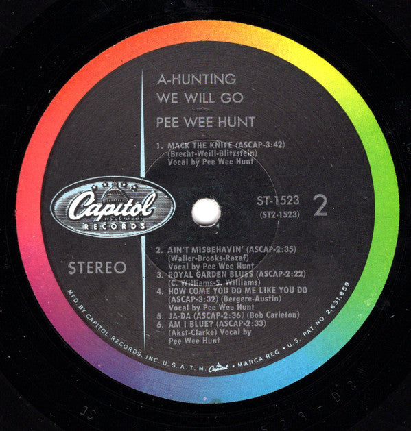 Pee Wee Hunt : A Hunting We Will Go (That's The Way The Fox Trots!) (LP, Album)