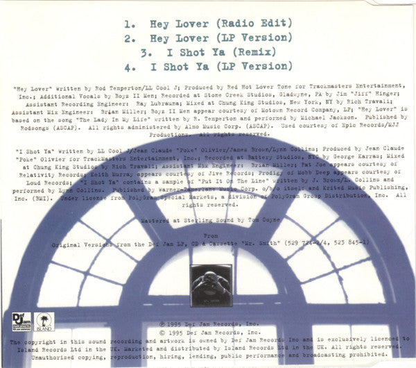 LL Cool J : Hey Lover (CD, Single)