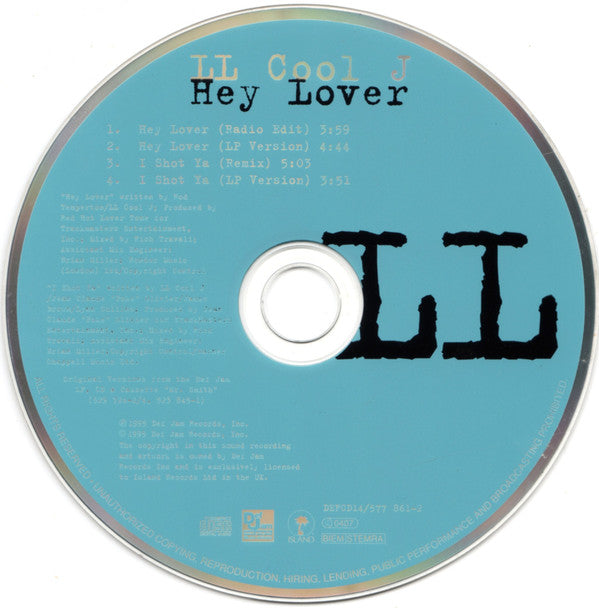 LL Cool J : Hey Lover (CD, Single)