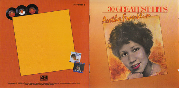 Aretha Franklin : 30 Greatest Hits (2xCD, Comp, RE)