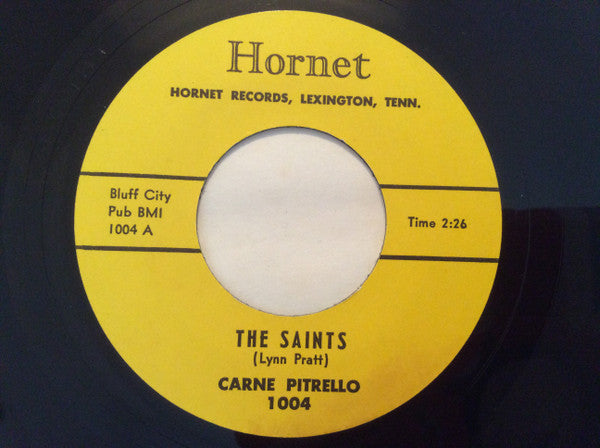 Carne Pitrello : The Saints (7", Single, RE)