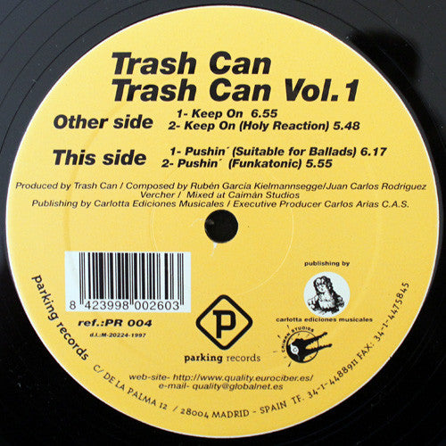 Trash Can : Trash Can Vol. 1 (12")