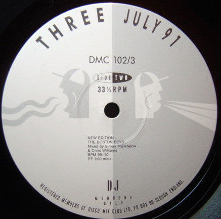 Various : July • 91 (Three) (12", Mixed)