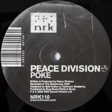 Peace Division : Poke / Bounce To This (12")