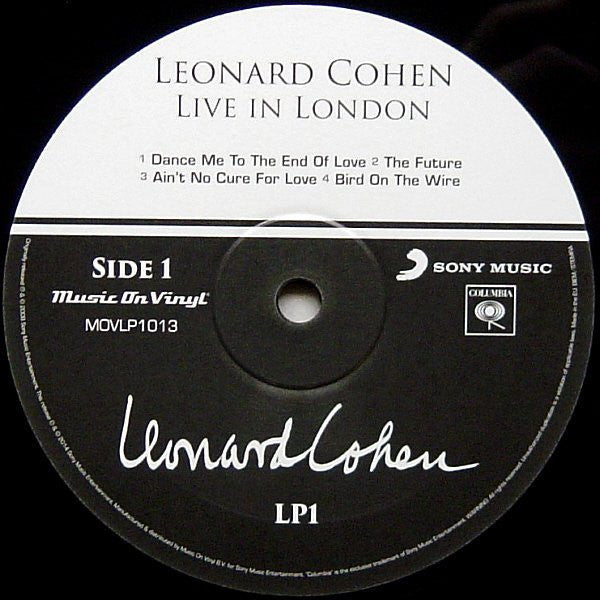 Leonard Cohen : Live In London (3xLP, Album, RE)