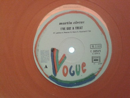 Martin Circus : I've Got A Treat / Shine Baby Shine (12", Maxi, Ltd, Ora)