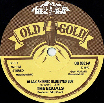 The Equals : Black Skinned Blue Eyed Boy / Happy Birthday Girl (7", Single)