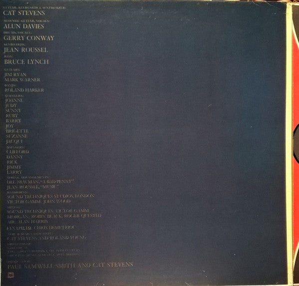 Cat Stevens : Buddha And The Chocolate Box (LP, Album)