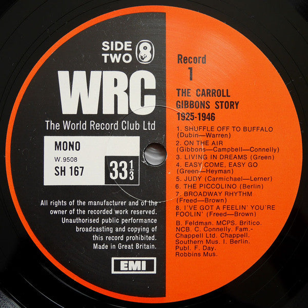 Carroll Gibbons : The Carroll Gibbons Story (2xLP, Comp, Mono)