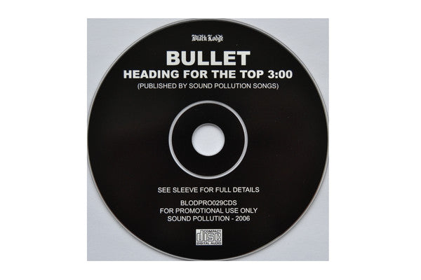 Bullet (10) : Heading For The Top (CD, Single, Promo, Car)