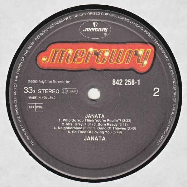 Janata : Janata (LP, Album)