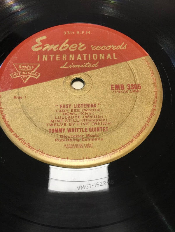 Tommy Whittle Quintet : Easy Listening With Tommy Whittle And His Friends (LP, Mono, RE, Dee)
