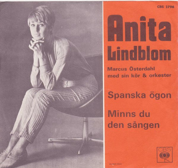 Anita Lindblom : Spanska Ögon  (7", Single)