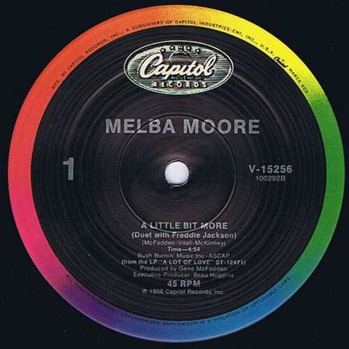 Melba Moore : A Little Bit More (12")