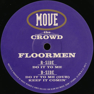 Floormen : Do It To Me (12")