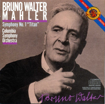 Bruno Walter, Gustav Mahler - Columbia Symphony Orchestra : Symphony No. 1 "Titan" (CD, RE, RM)