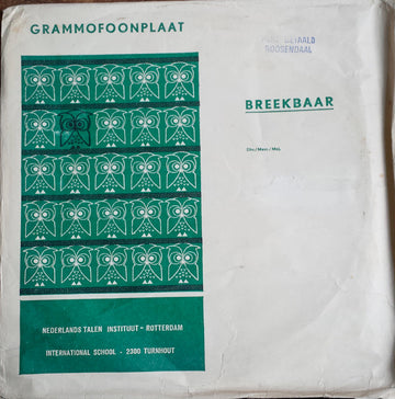 Unknown Artist : Geprogrammeerd Levend Frans (LP)