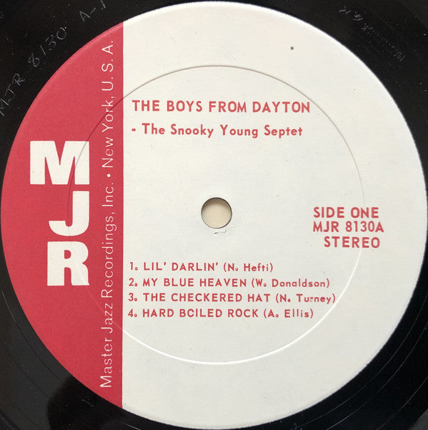 Snooky Young Septet And Norris Turney Quintet : The Boys From Dayton (LP, Album)