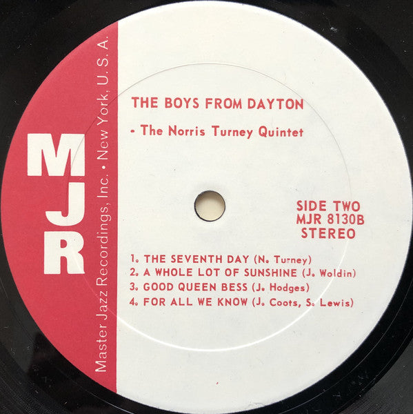 Snooky Young Septet And Norris Turney Quintet : The Boys From Dayton (LP, Album)