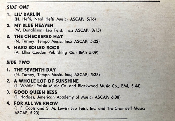 Snooky Young Septet And Norris Turney Quintet : The Boys From Dayton (LP, Album)