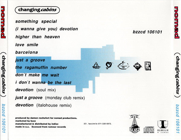 Nomad : Changing Cabins (CD, Album)