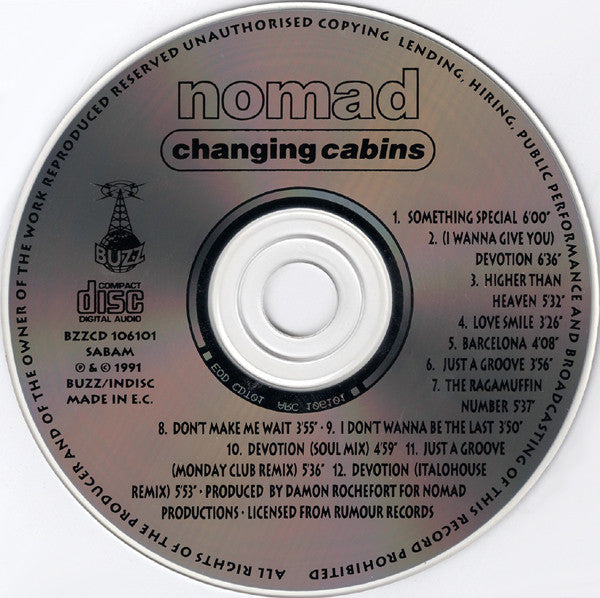 Nomad : Changing Cabins (CD, Album)