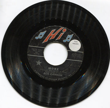 Ace Cannon : More (7", Single, Styrene)