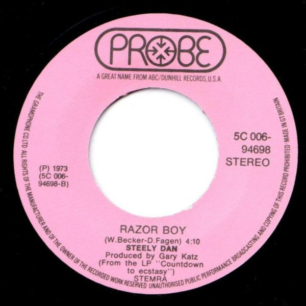 Steely Dan : Show Biz Kids (7", Single)