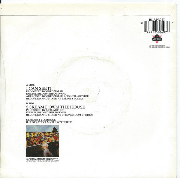 Blancmange : I Can See It (7", Single, Sil)