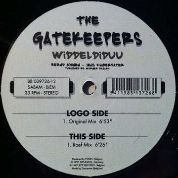The Gatekeepers : Widdeldiduu (12")