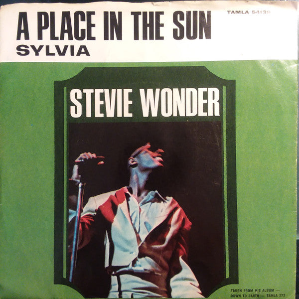 Stevie Wonder : A Place In The Sun / Sylvia (7", Single)