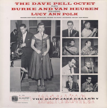 Dave Pell Octet Featuring Lucy Ann Polk : The Dave Pell Octet Plays Burke And Van Heusen (LP, Album, Mono, Ltd, Num, RE, gat)