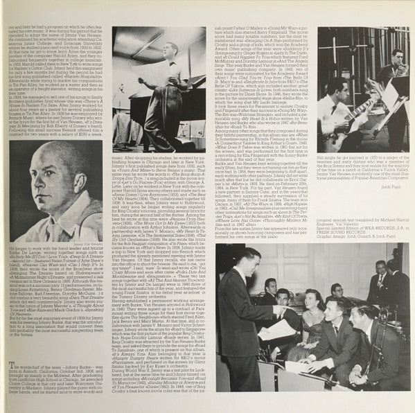 Dave Pell Octet Featuring Lucy Ann Polk : The Dave Pell Octet Plays Burke And Van Heusen (LP, Album, Mono, Ltd, Num, RE, gat)