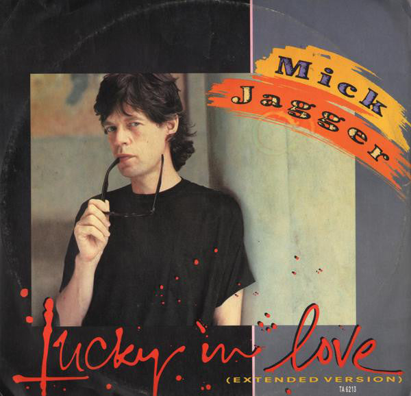 Mick Jagger : Lucky In Love (Extended Version) (12", Maxi, M/Print)