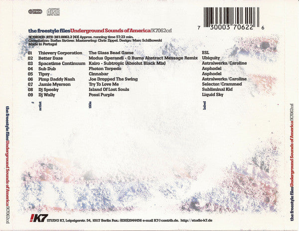 Various : The Freestyle Files - Underground Sounds Of America (CD, Comp)